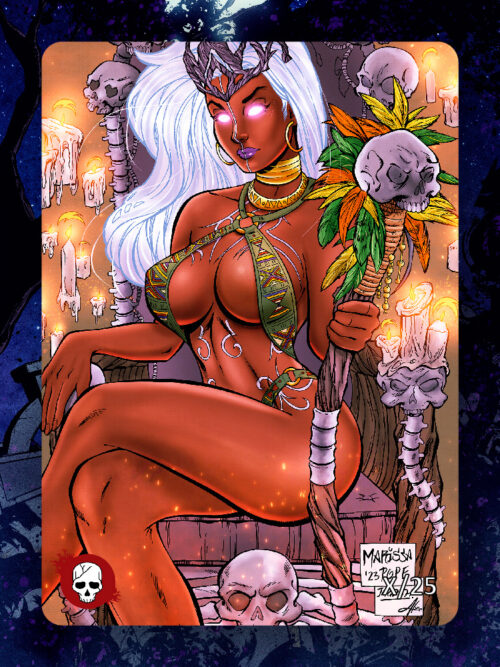 Marissa Pope LE 25 – Metal Trading Card AOD4A