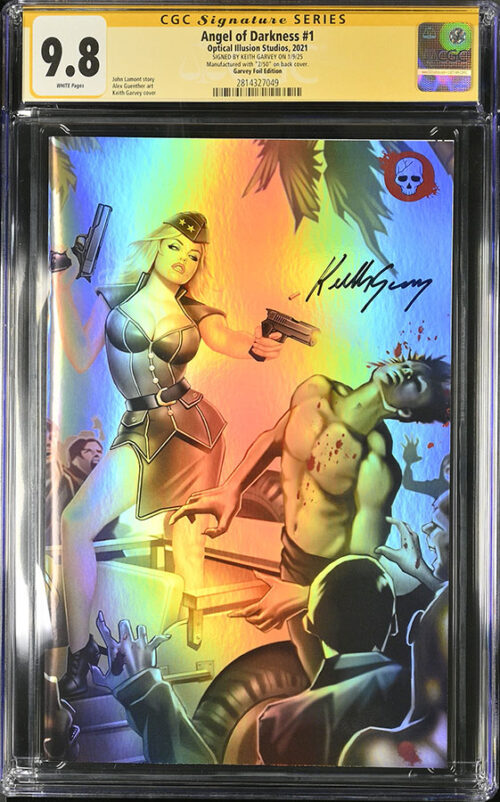 CGC SS Keith Garvey LE #2/#50 - AOD1 holochrome