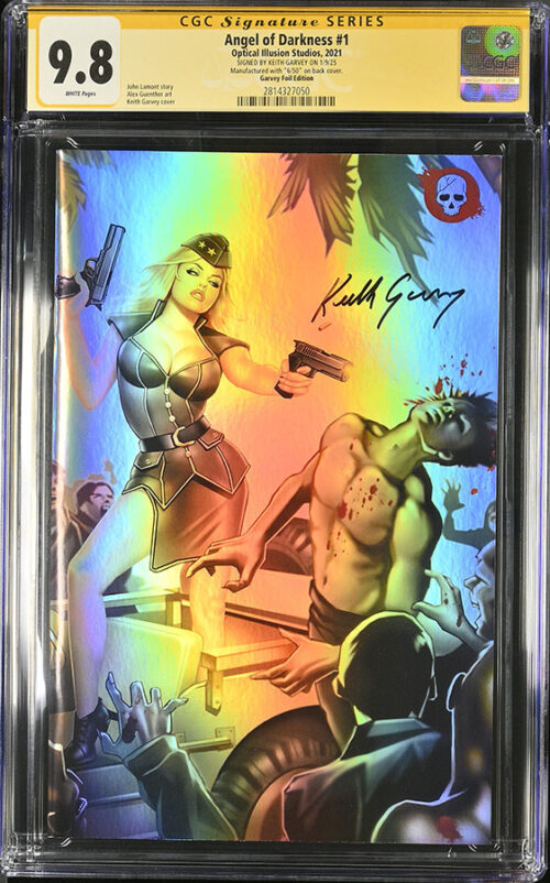 CGC SS Keith Garvey LE #6/#50 - AOD1 holochrome