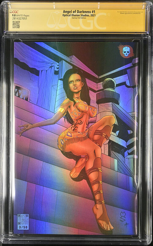 CGC SS Keith Garvey LE #3/#50 - AOD1 holochrome - Image 2