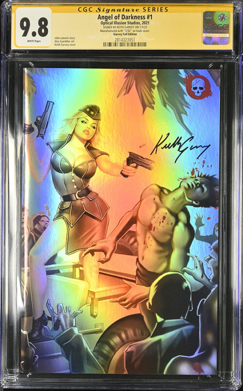 CGC SS Keith Garvey LE #3/#50 - AOD1 holochrome