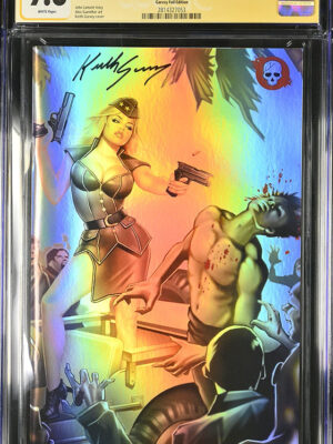 CGC SS Keith Garvey LE #4/#50 - AOD1 holochrome