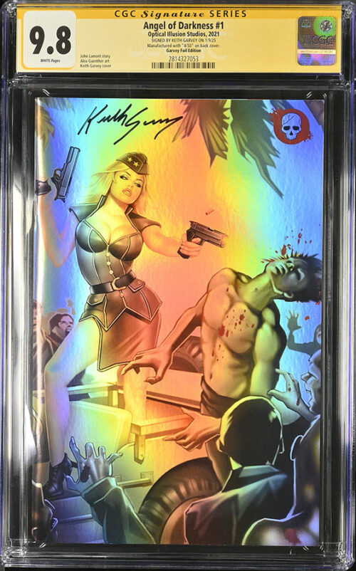 CGC SS Keith Garvey LE #4/#50 - AOD1 holochrome