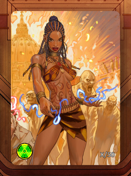 Whiskey Paint LE 50 – Metal Trading Card HRPY2A-Right