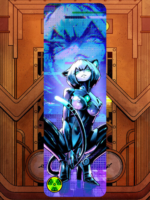Whiskey Paint - Metal Bookmark HRPY4