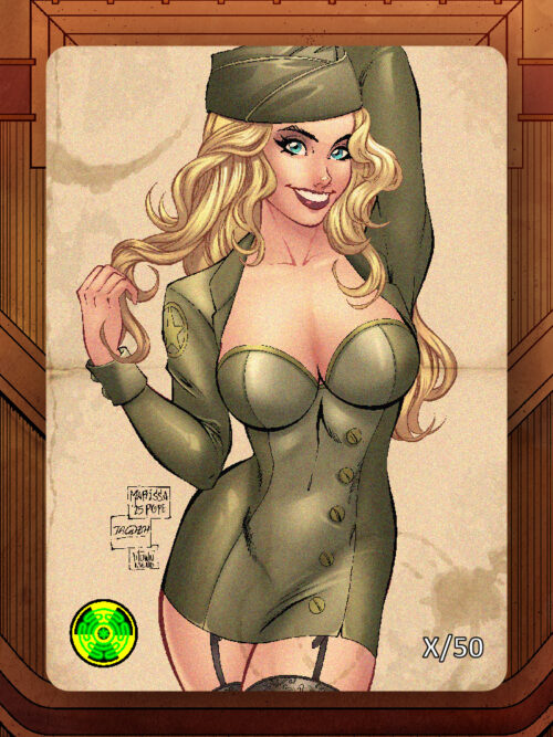 Marissa Pope LE 50 – Metal Trading Card HRPY4A