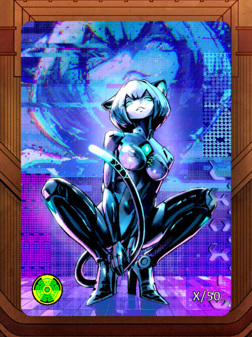 Whiskey Paint LE 50 – Metal Trading Card HRPY4
